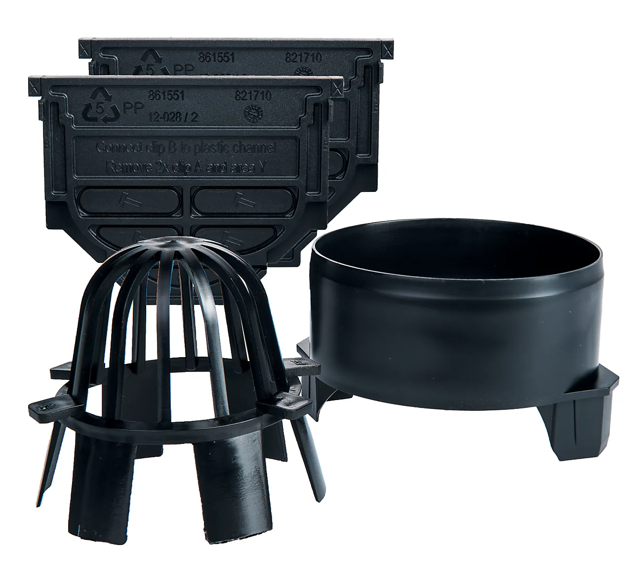 Tilbehørspakke til dreneringsrenne