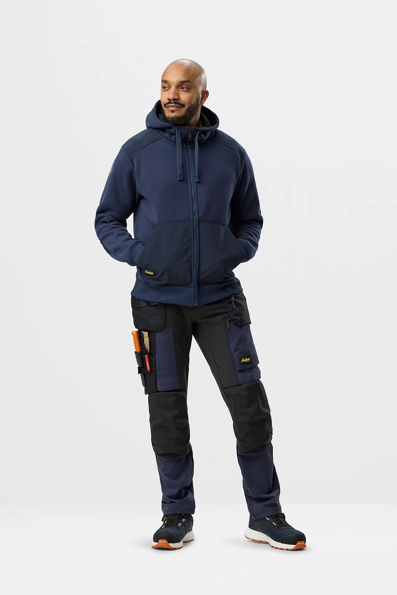 Snickers Workwear Bukse 6218 Mørkeblå 44 null - null - 2 - Miniatyr
