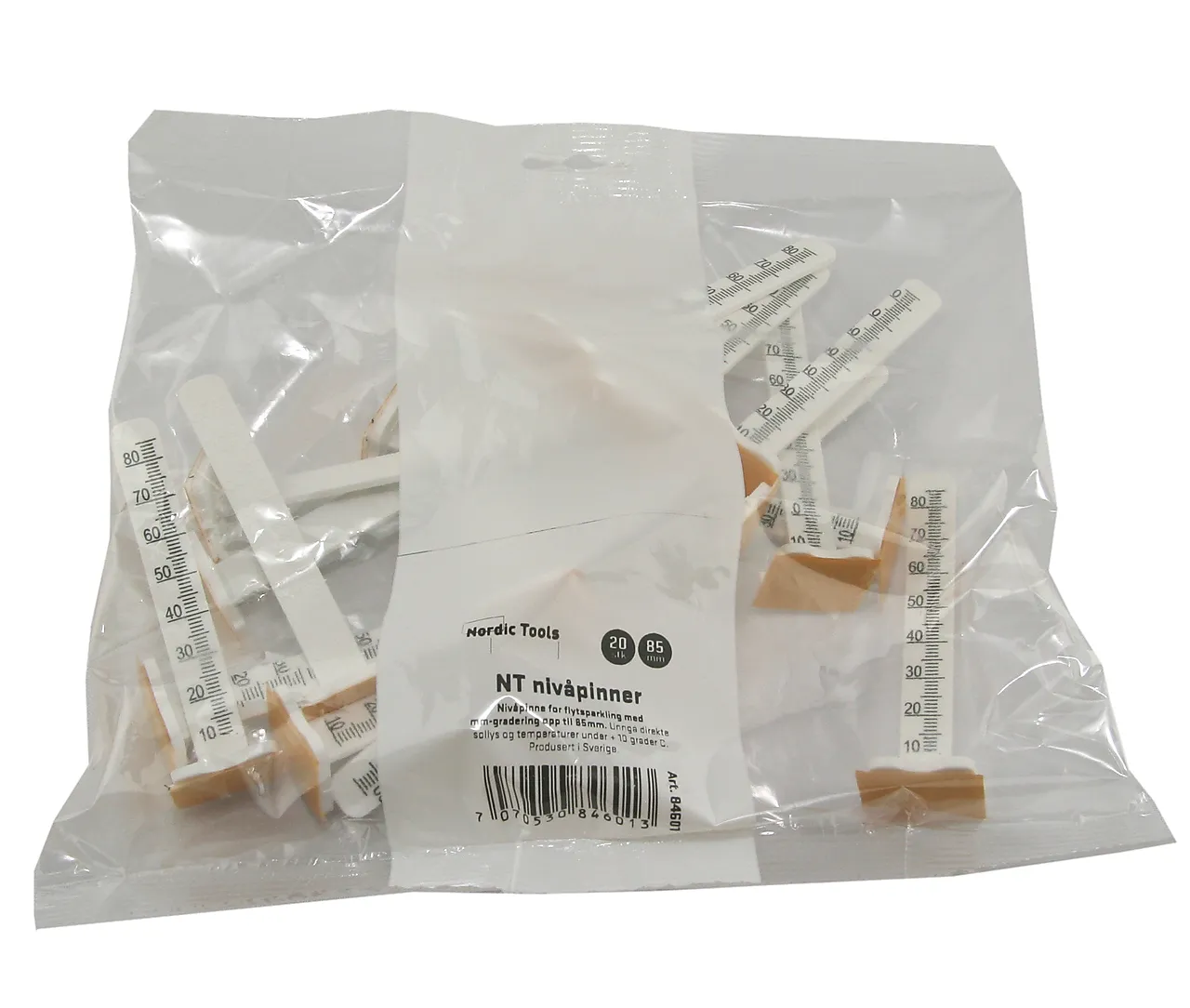 Nivåpinner NT 85 mm 20 stk null - null - 2 - Miniatyr