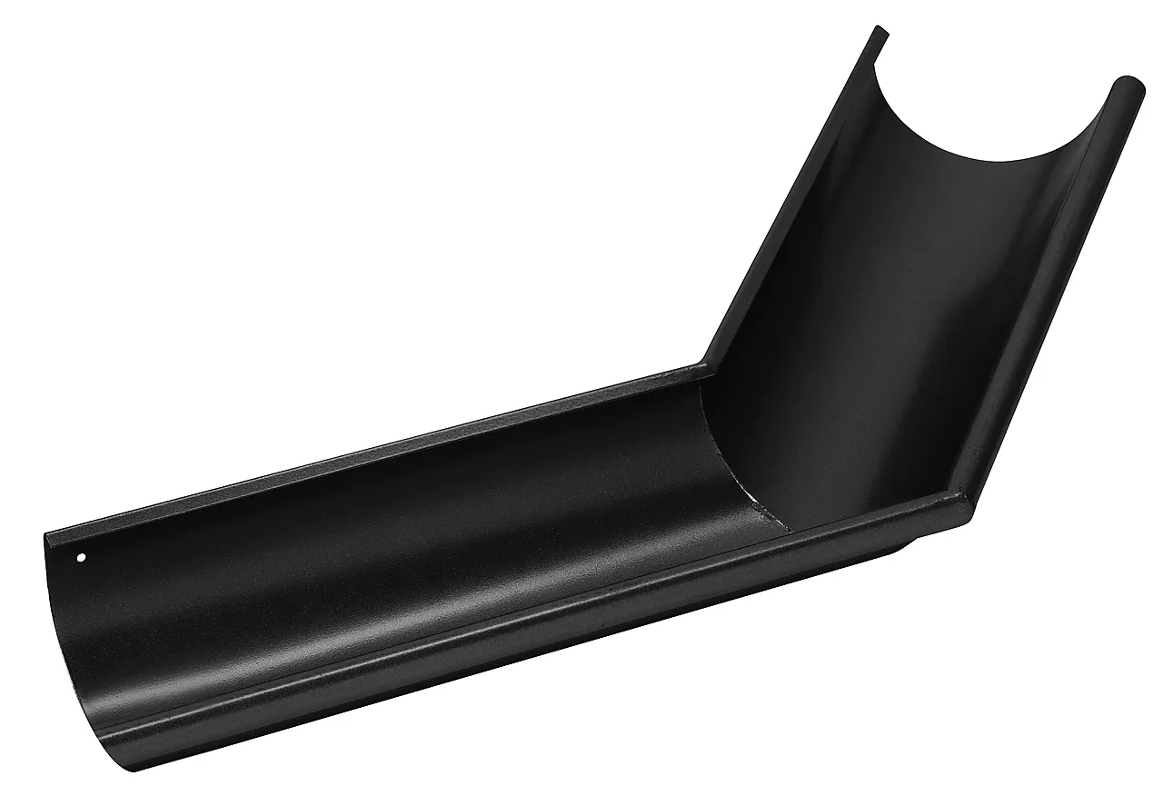 Vinkel utvendig 45° sort 125 mm Vinkel utvendig 45° sort 125 mm