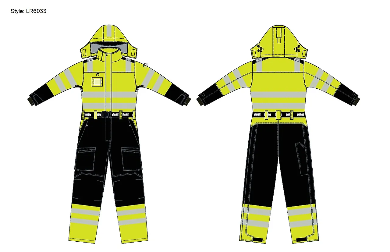 Vinterdress LR6033 gul Xs Vinterdress LR6033 gul Xs
