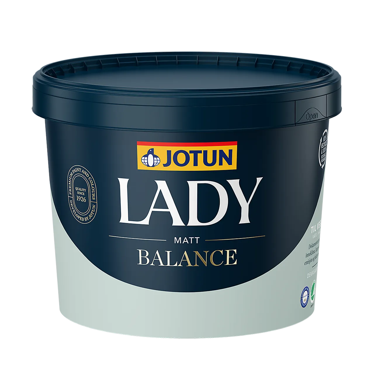 Lady balance hvit base 2,7 liter Lady balance hvit base 2,7 liter
