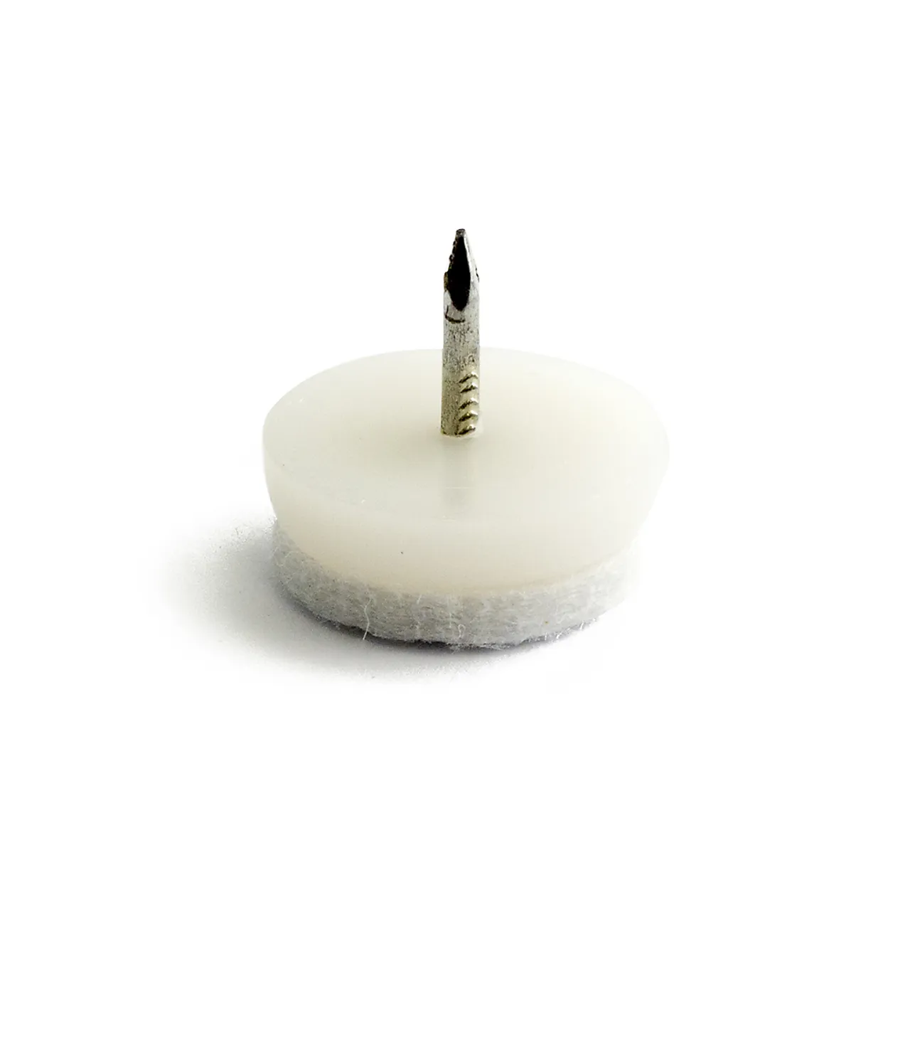 Gulvbeskytter filt/stift Ø26 mm 8 stk hvit Gulvbeskytter filt/stift Ø26 mm 8 stk hvit