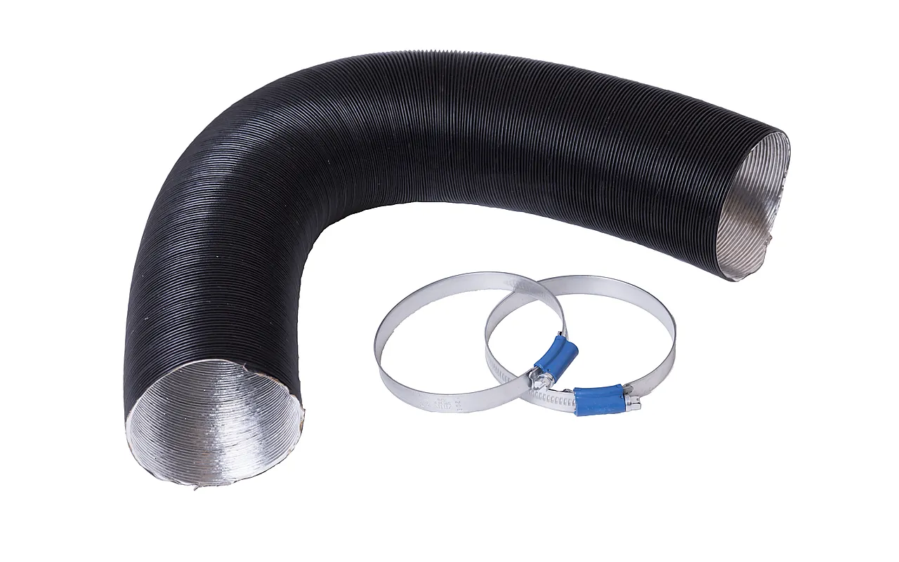 Flexirør med klemmer 80 mm Flexirør med klemmer 80 mm