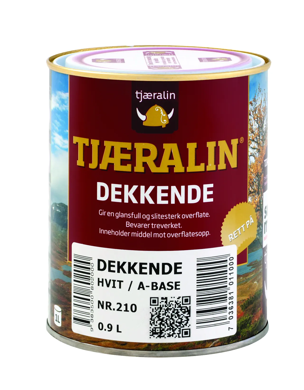 Dekkende oker-base 0,9ltjæralin Dekkende oker-base 0,9ltjæralin