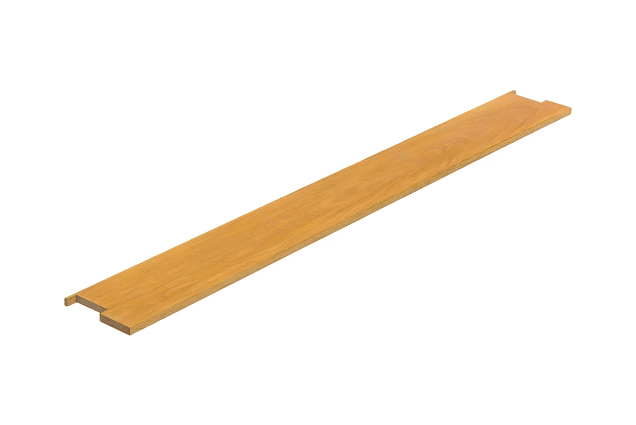 Terskel 70 cm mellomliggende flat 9 mm lakkert eik