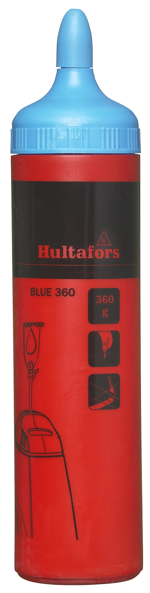 Kritt 360 gr blå