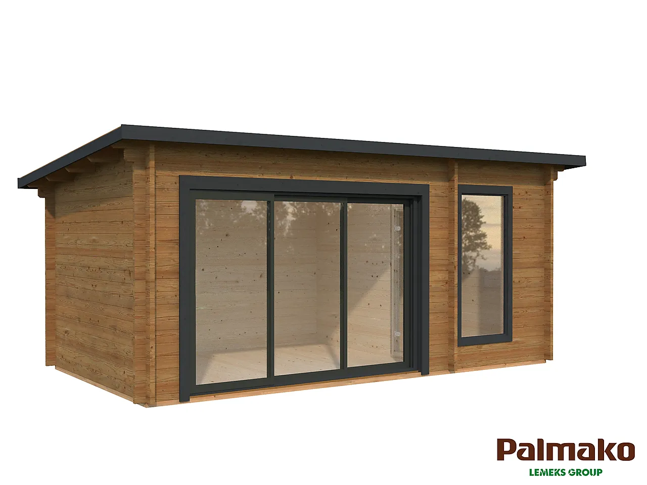 Badstue Sanna 12,8 m2 Slide+ null - null - 3 - Miniatyr