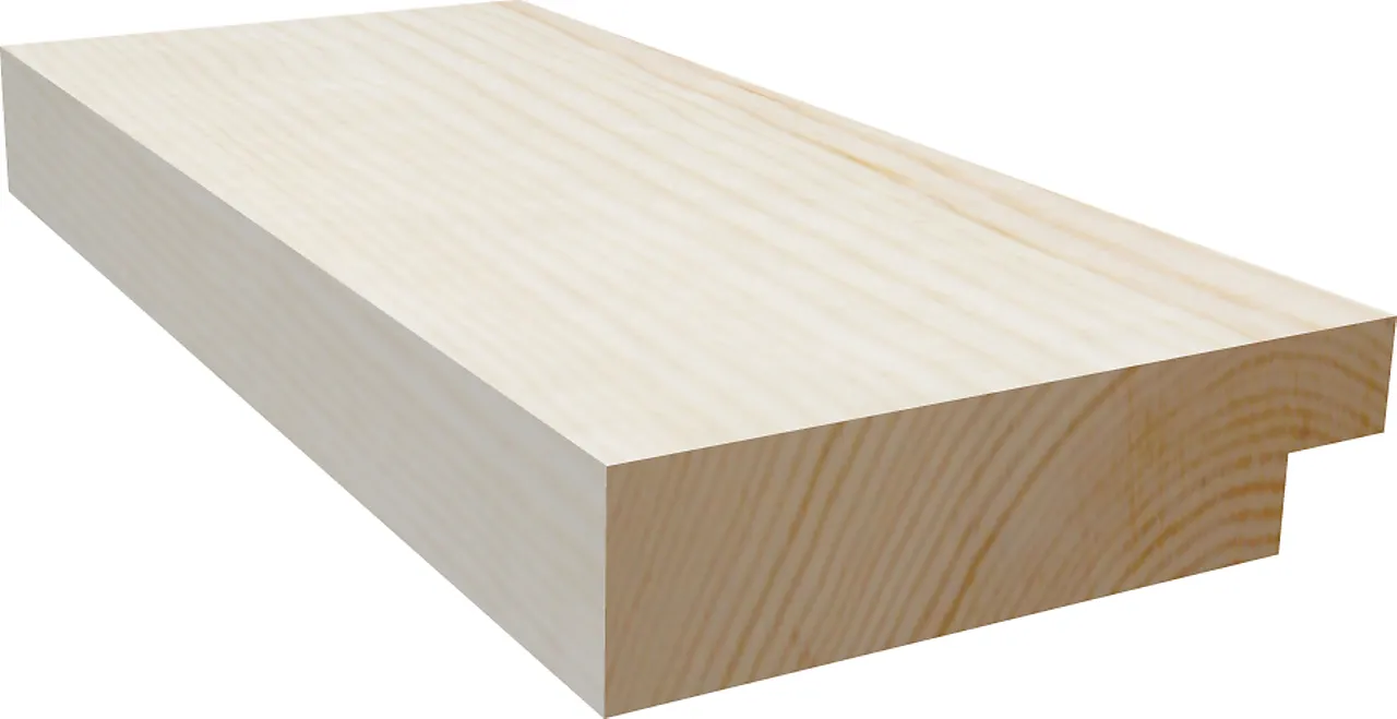 Utforing furu ubehandlet 18x170x4400 mm Utforing furu ubehandlet 18x170x4400 mm