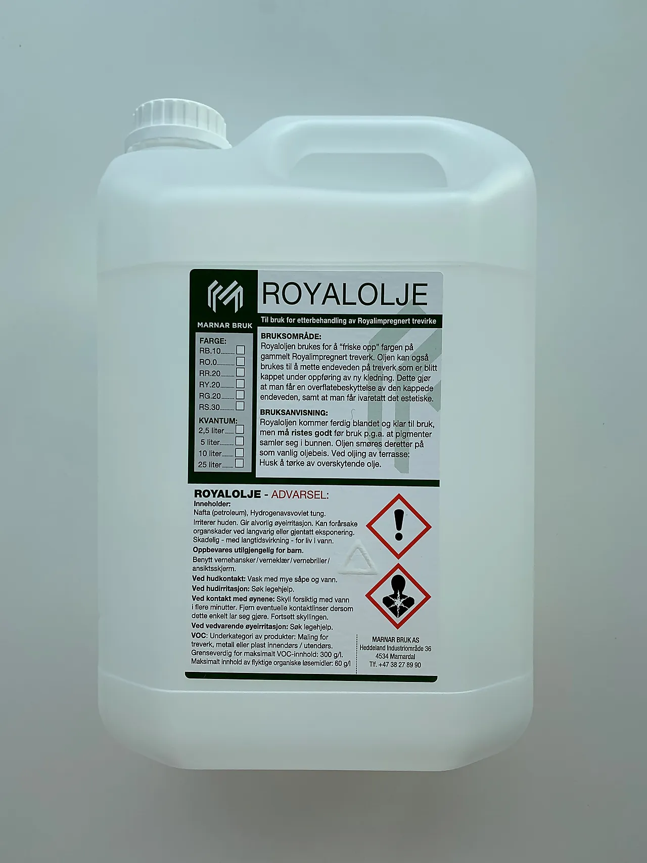 Royalolje rg.20 grå 5l rg.20