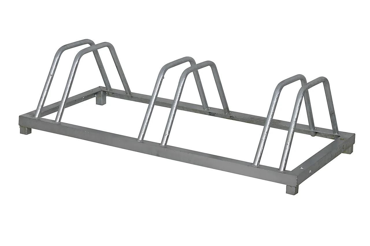 Sykkelstativ for 3 sykler