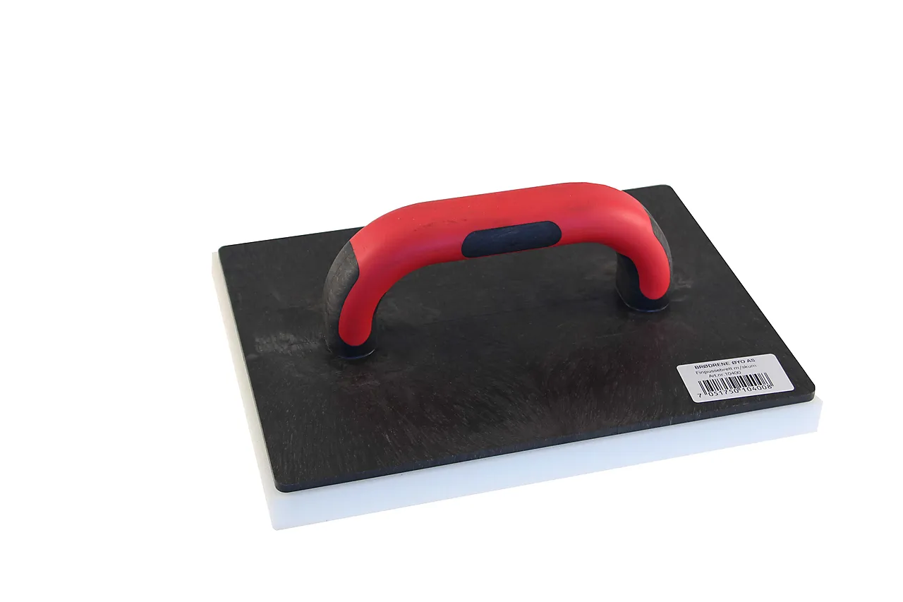 Finpussebrett m/18mm skum øyo 10400