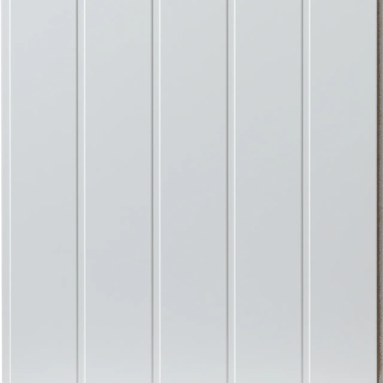 Veggplate Skygge 11x620x2390 mm klassisk hvit Veggplate Skygge 11x620x2390 mm klassisk hvit