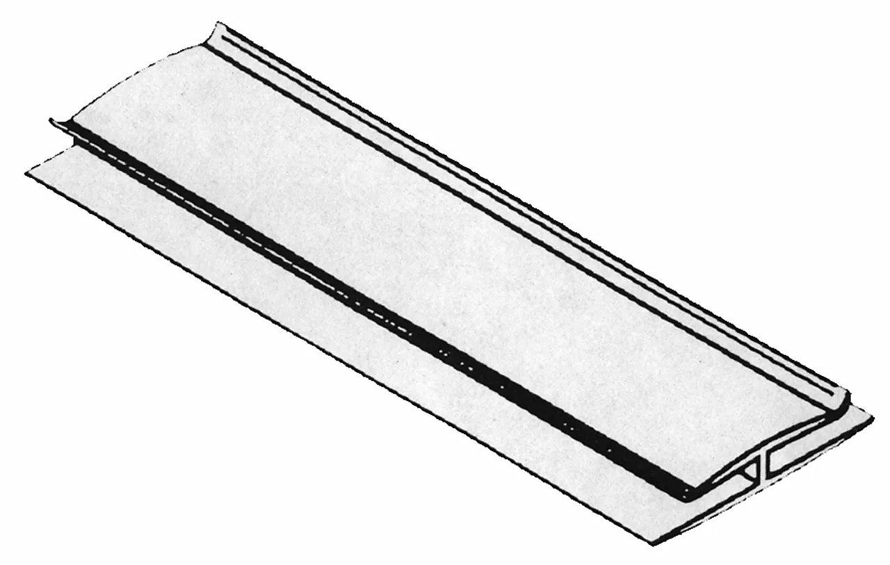 SKJØTELIST FOR 3MM 540 SKJØTELIST FOR STUBBLOFT