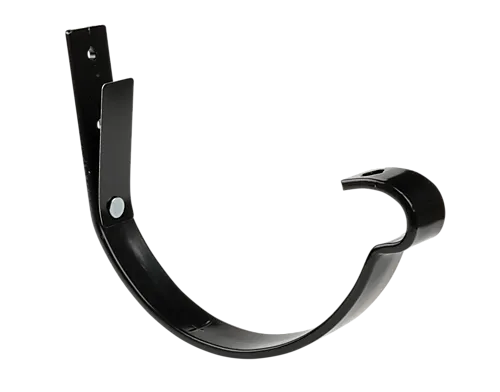 Rennekrok M/Bøyle stål sort 150 mm