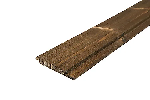 Buerkledning furu 19x148 mm brun