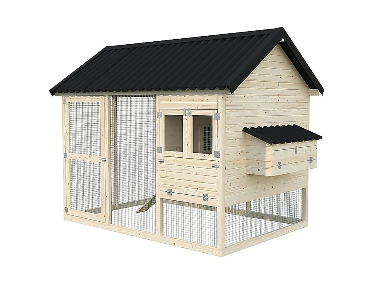 Hønehus Chick 6,7 m² Hønehus Chick 6,7 m²