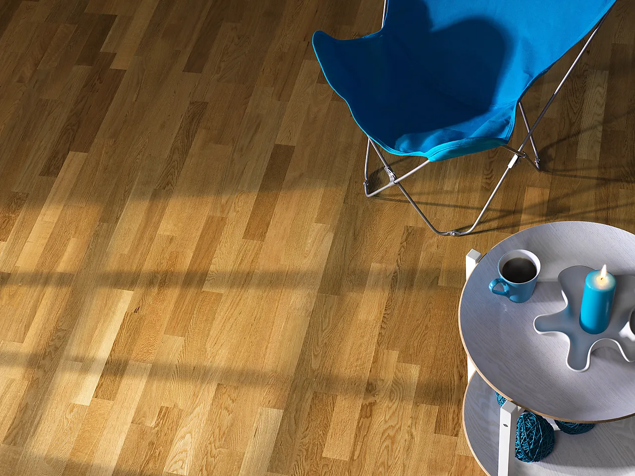 Parkett Eik Como matt 3-stav