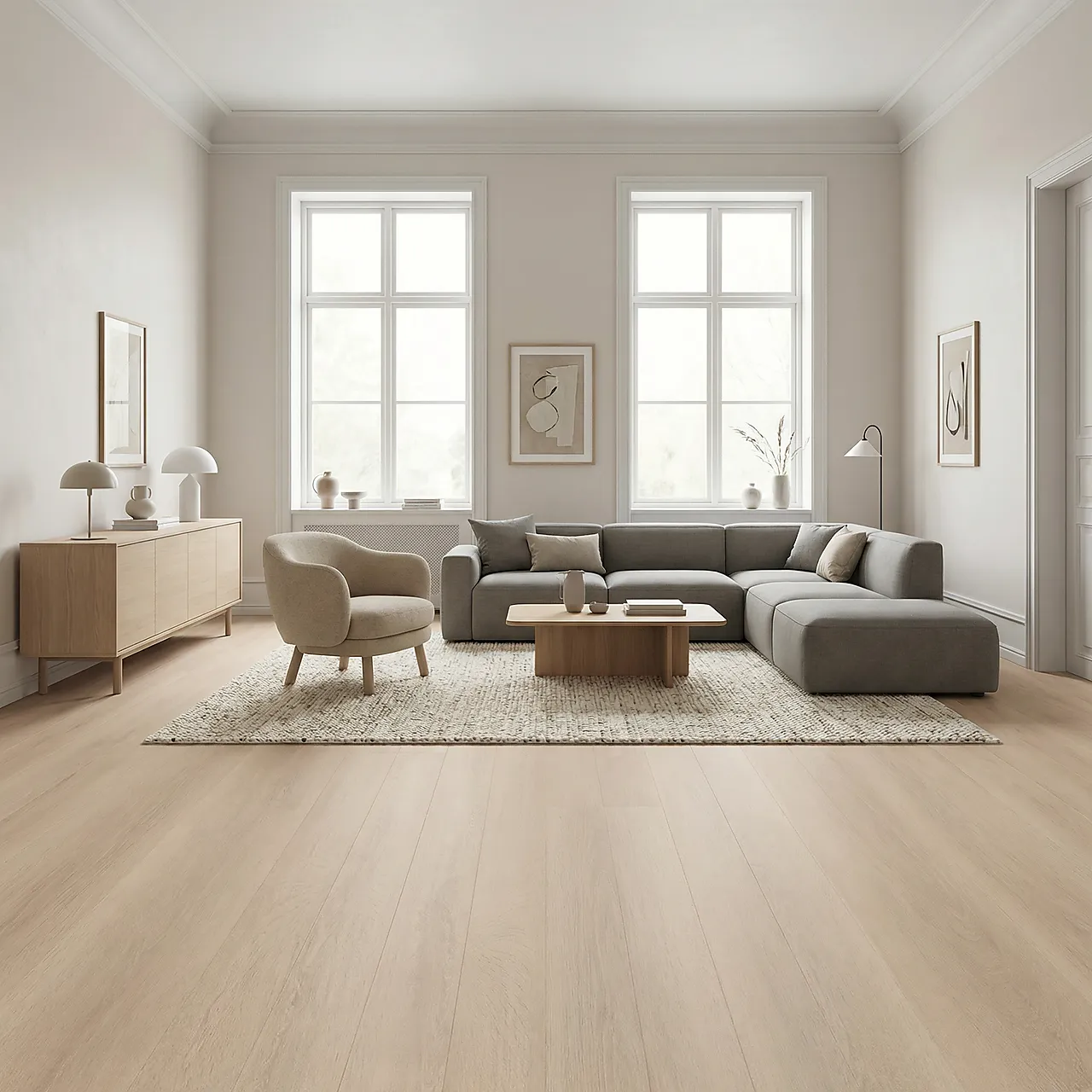 Komposittgulv Tenacity Ivory 3230