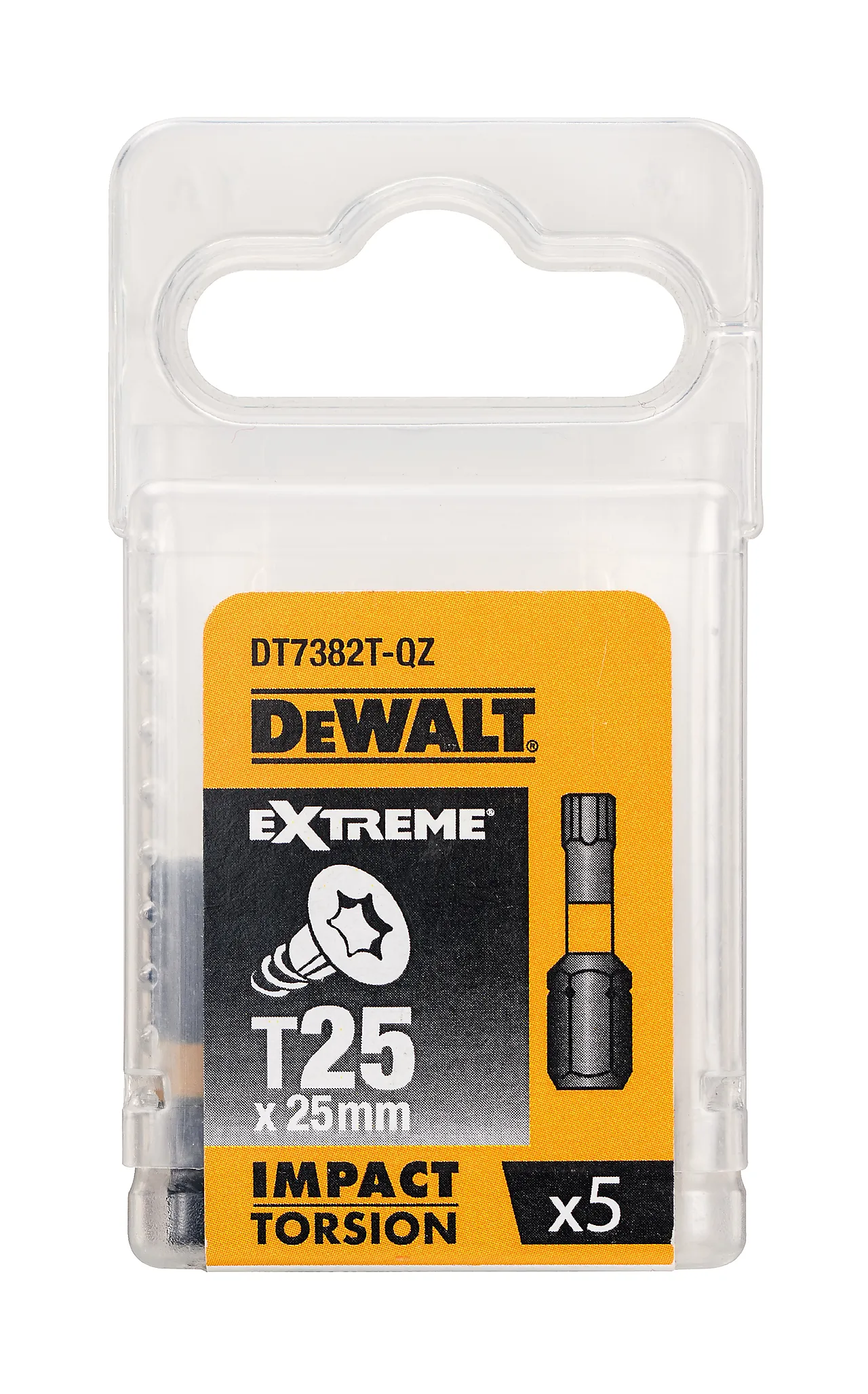 Dewalt bits torx T25 torsion str 25 mm DT7382T Dewalt bits torx T25 torsion str 25 mm DT7382T