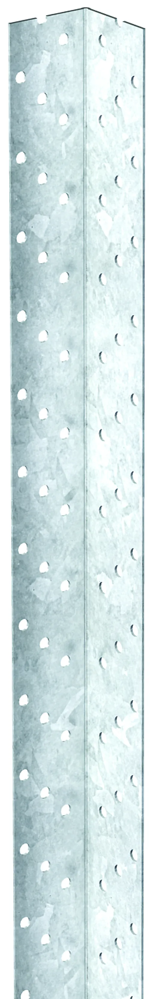 Hjørnebeslag stål 29x29x2450 mm T 0,56