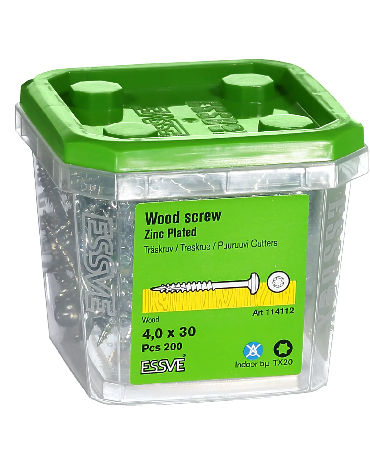 Treskrue inv ph 4x30 fzb a-200panhode null - null - 3 - Miniatyr