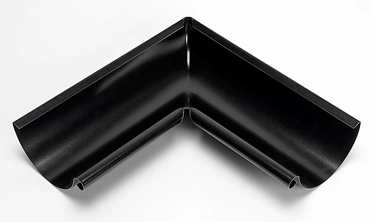 Rennevinkel 02 innvendig 90° sort