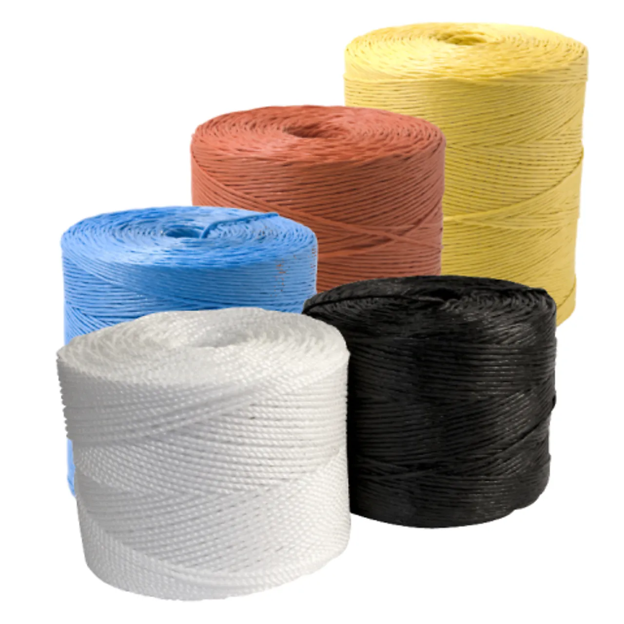 Pakkesnøre 2,2mm 800m hvit pp-film polypropylen 1/450