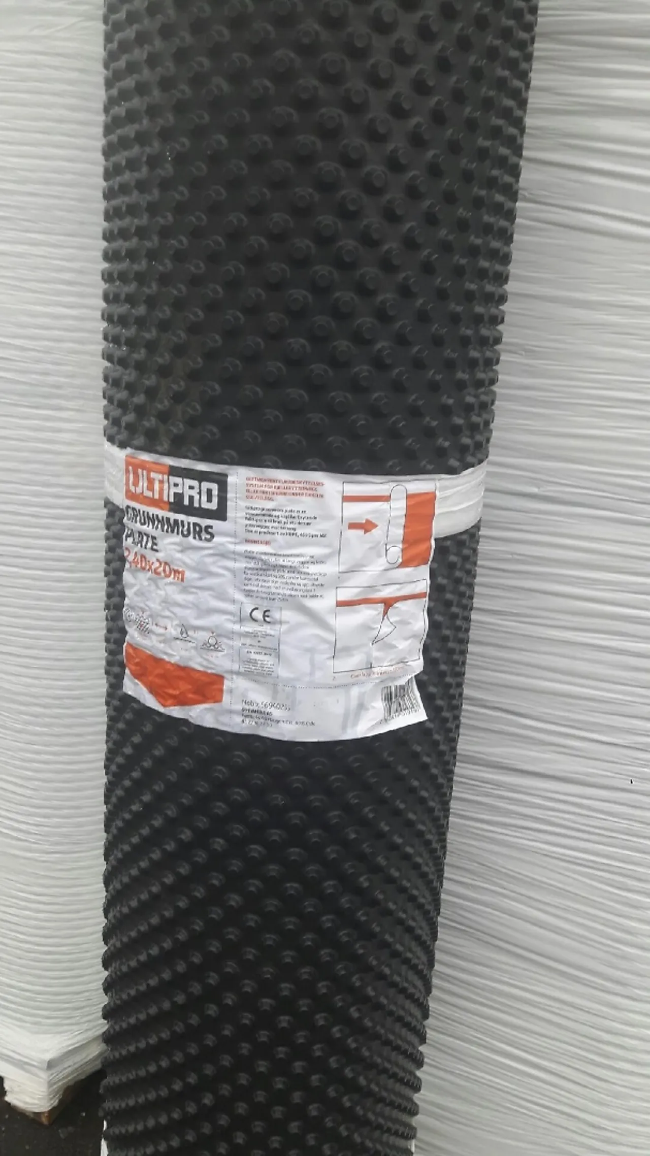 Grunnmursplate 2,4 x 20 meter null - null - 2 - Miniatyr