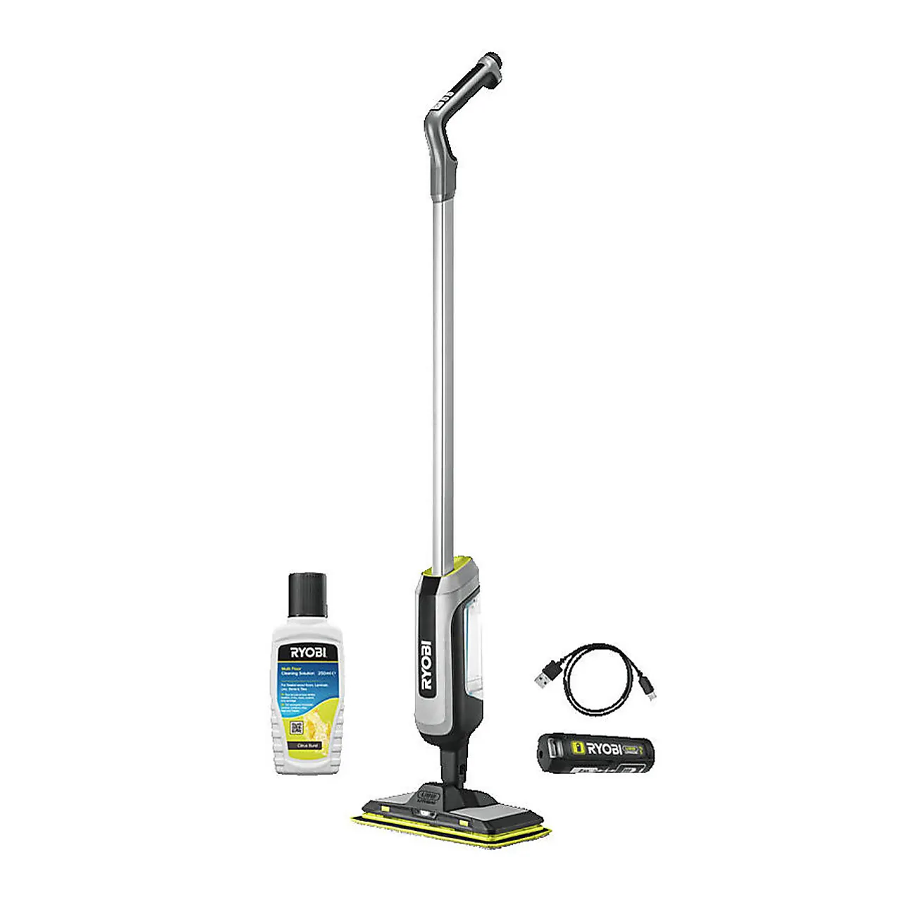 Spraymopp sett 110 cm 4V USB Lithium