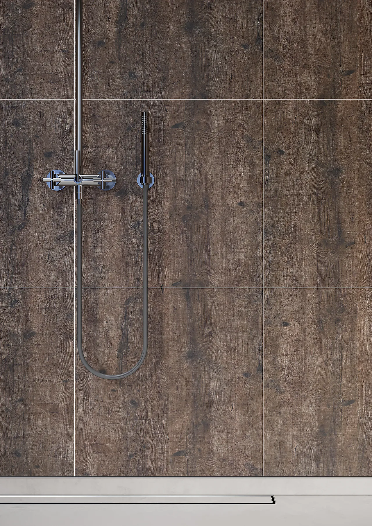 Baderomsp 7969m66 rough wood 60x60cm 10x620x2400