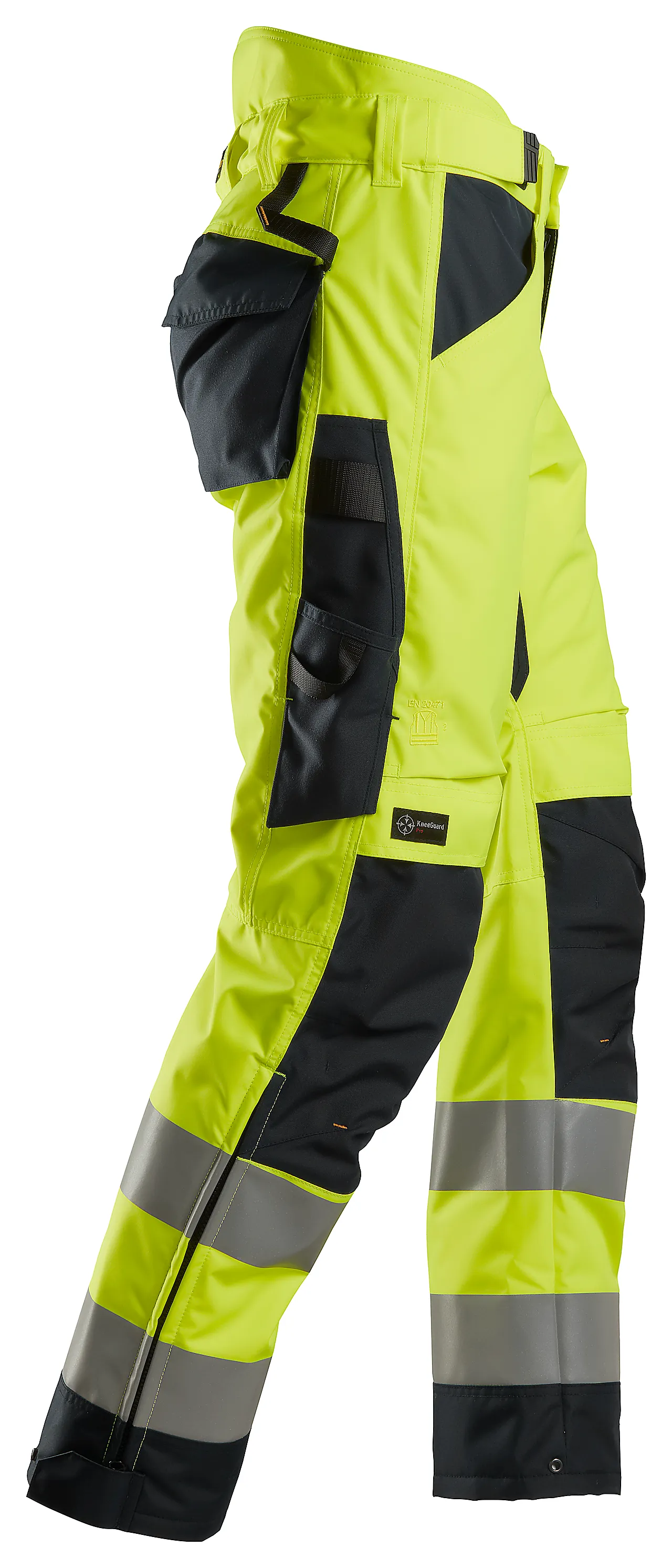 Snickers Workwear Vinterbukse 6639 Gul/Sort XS null - null - 3 - Miniatyr