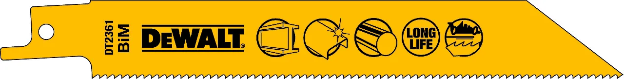 Bajonettsagblad 152mm 3-8mm DT2361