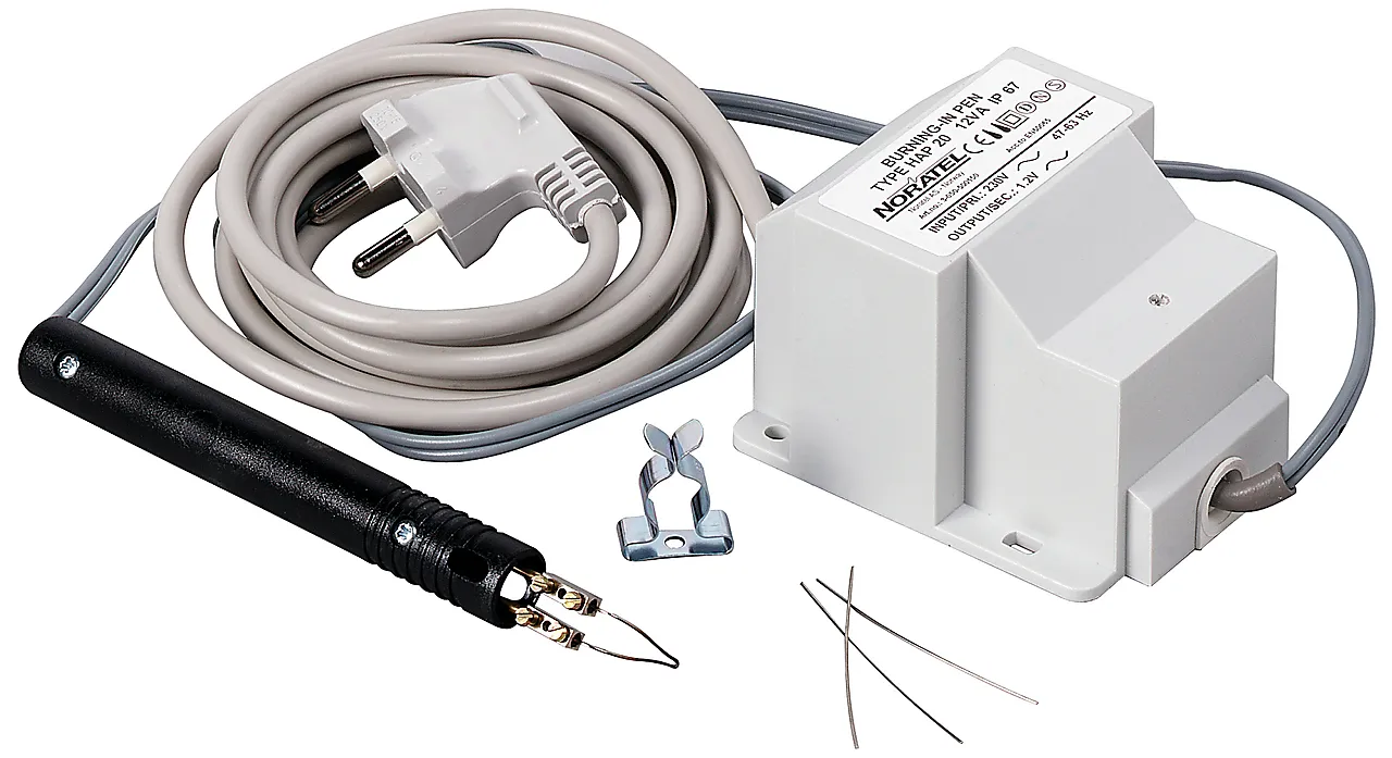 Sviapparat hap20 230v/9w noratel m/trafo og 1 mtr.svitråd Sviapparat hap20 230v/9w noratel m/trafo og 1 mtr.svitråd