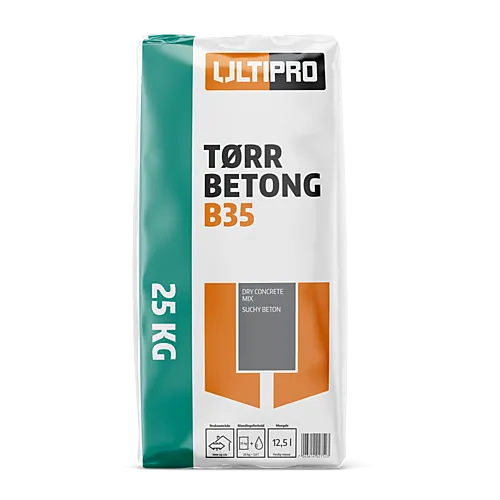 Tørrbetong B35 25 kg
