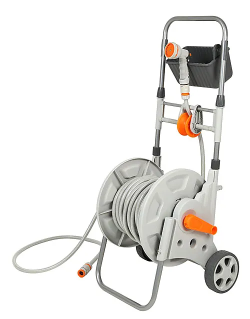 Slangevogn med 25 meter slange