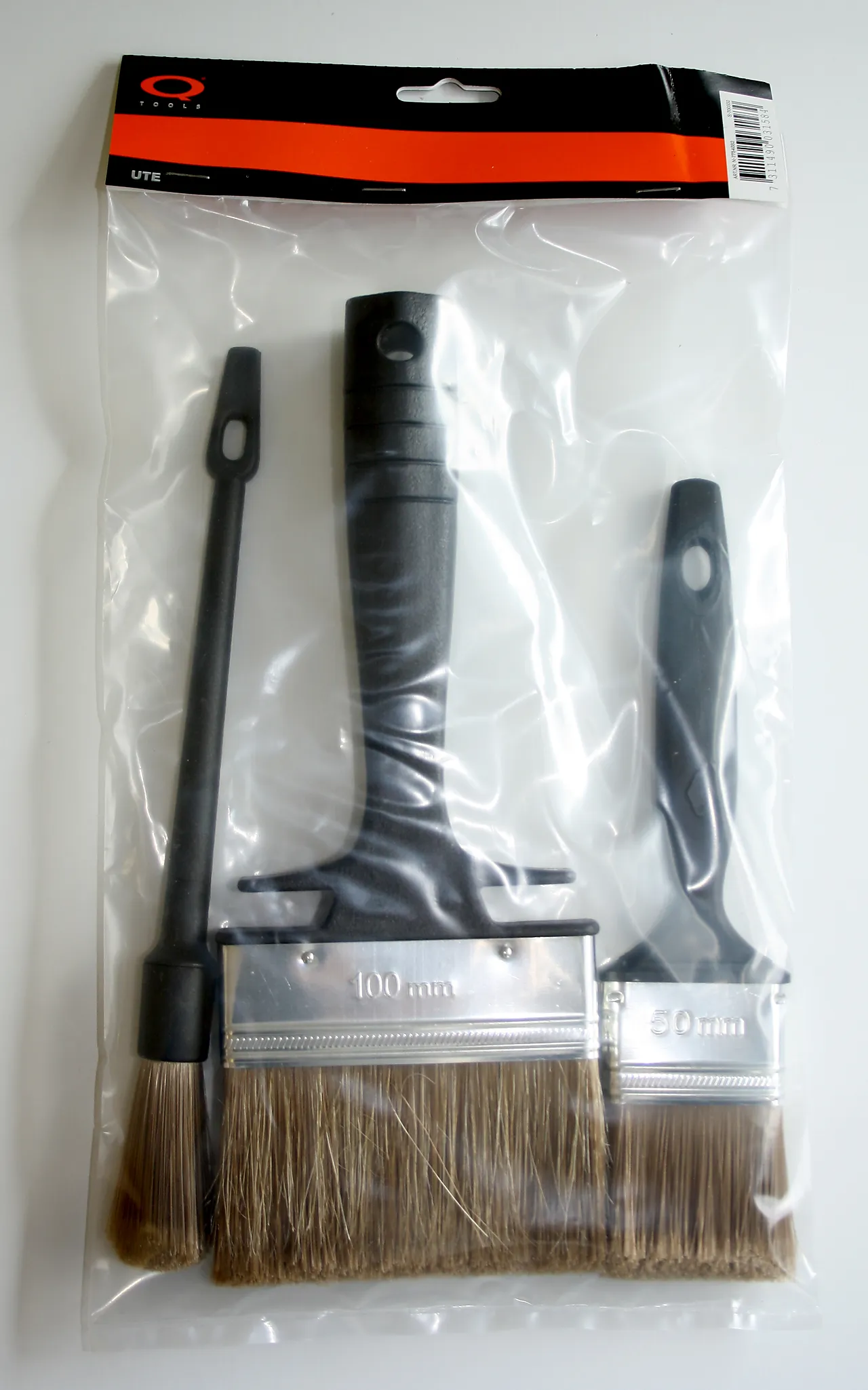 Q-tools penselsett ute null - null - 2 - Miniatyr