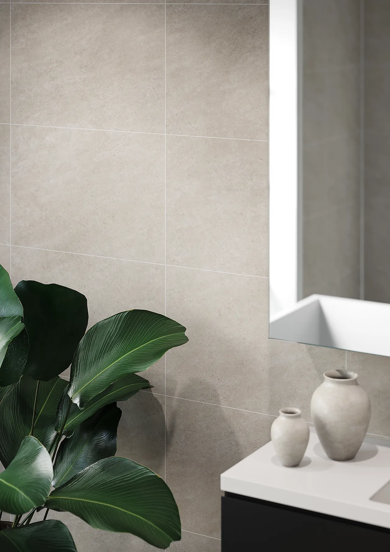 Baderomsplate Grey Sahara flis 60x40 cm 11x620x2400mm null - null - 2 - Miniatyr