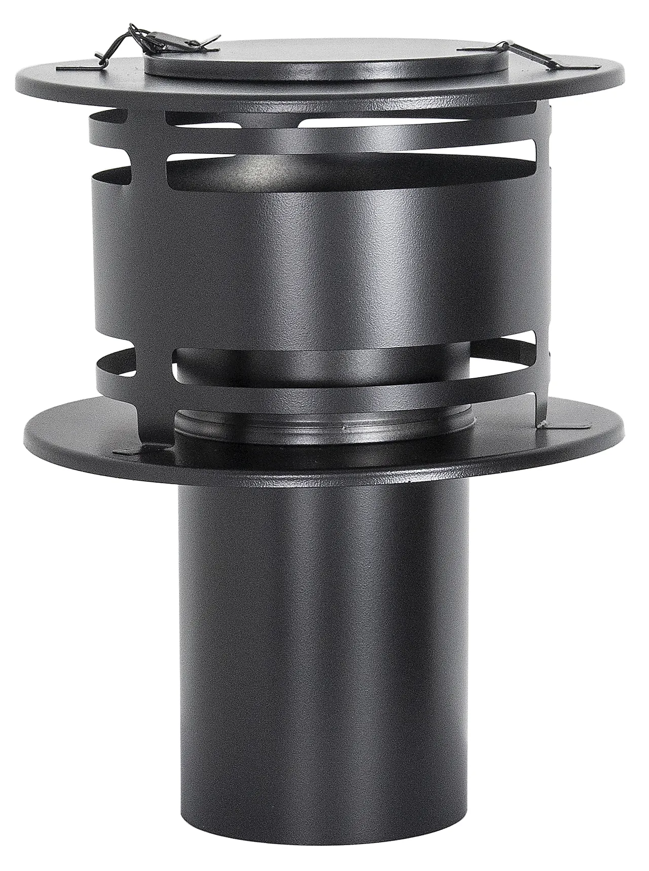 Regnhatt ø150mm svart rehabilitering