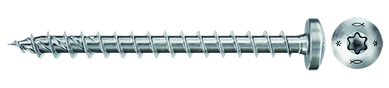 Treskrue panhode 4,5x40 A200 null - null - 2 - Miniatyr