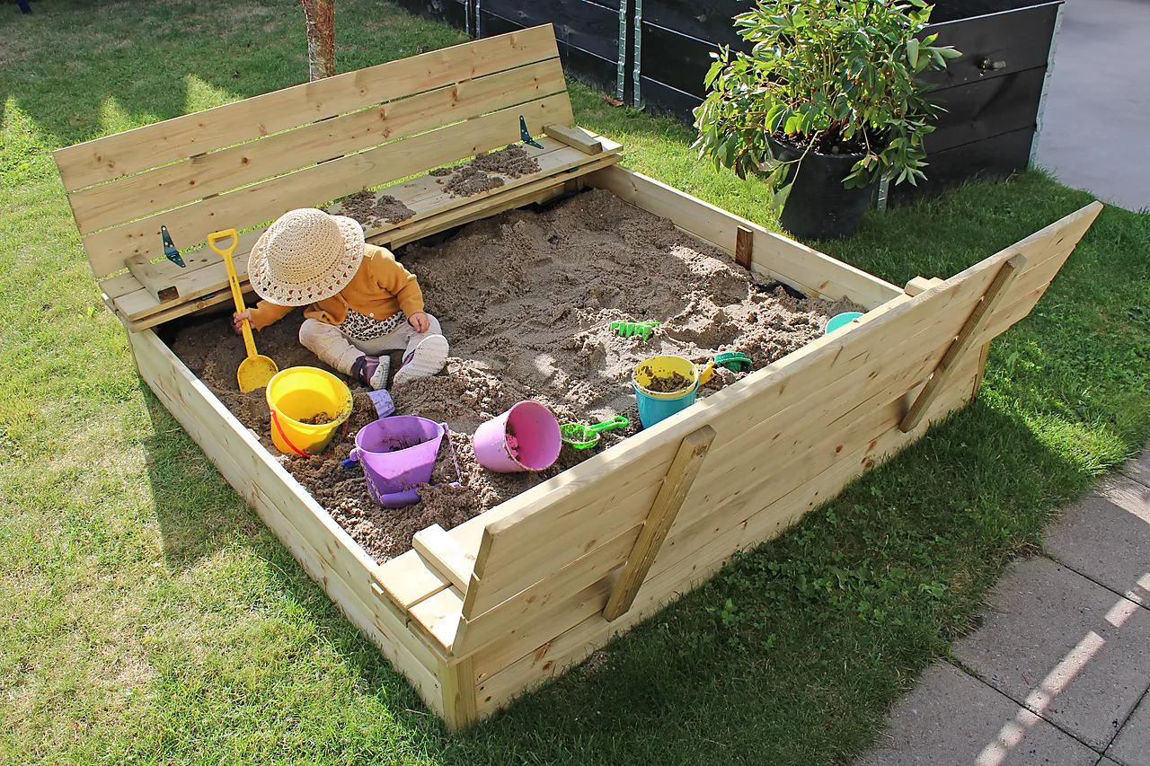 Sandkasse med lokk null - null - 3 - Miniatyr