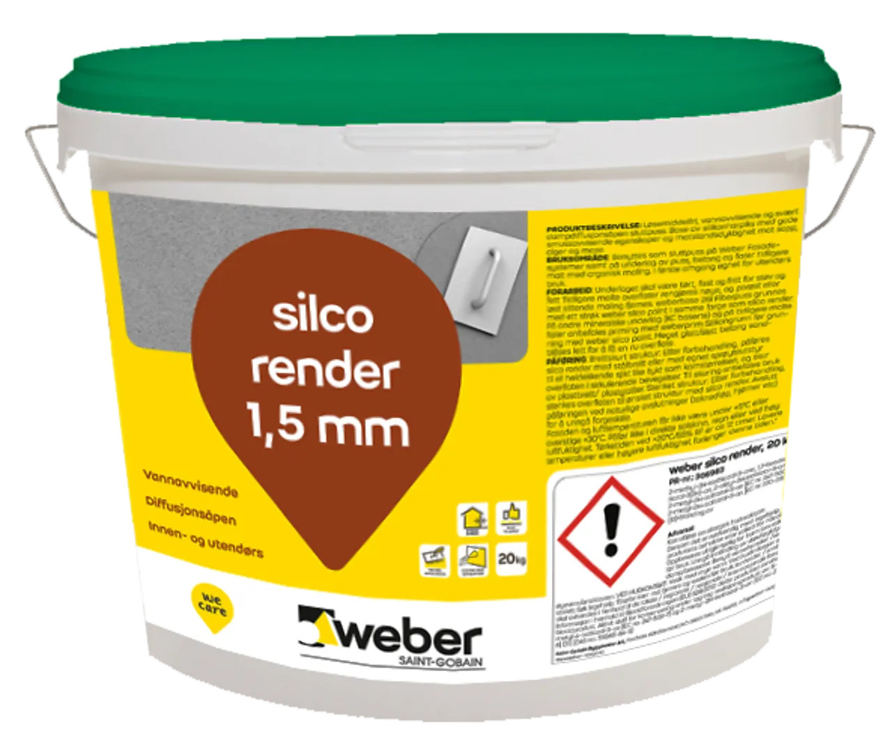 Puss silco render 1,5mm fg 20kg at Puss silco render 1,5mm fg 20kg at
