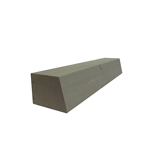 Lekt furu 15° 34 x 45 mm grå