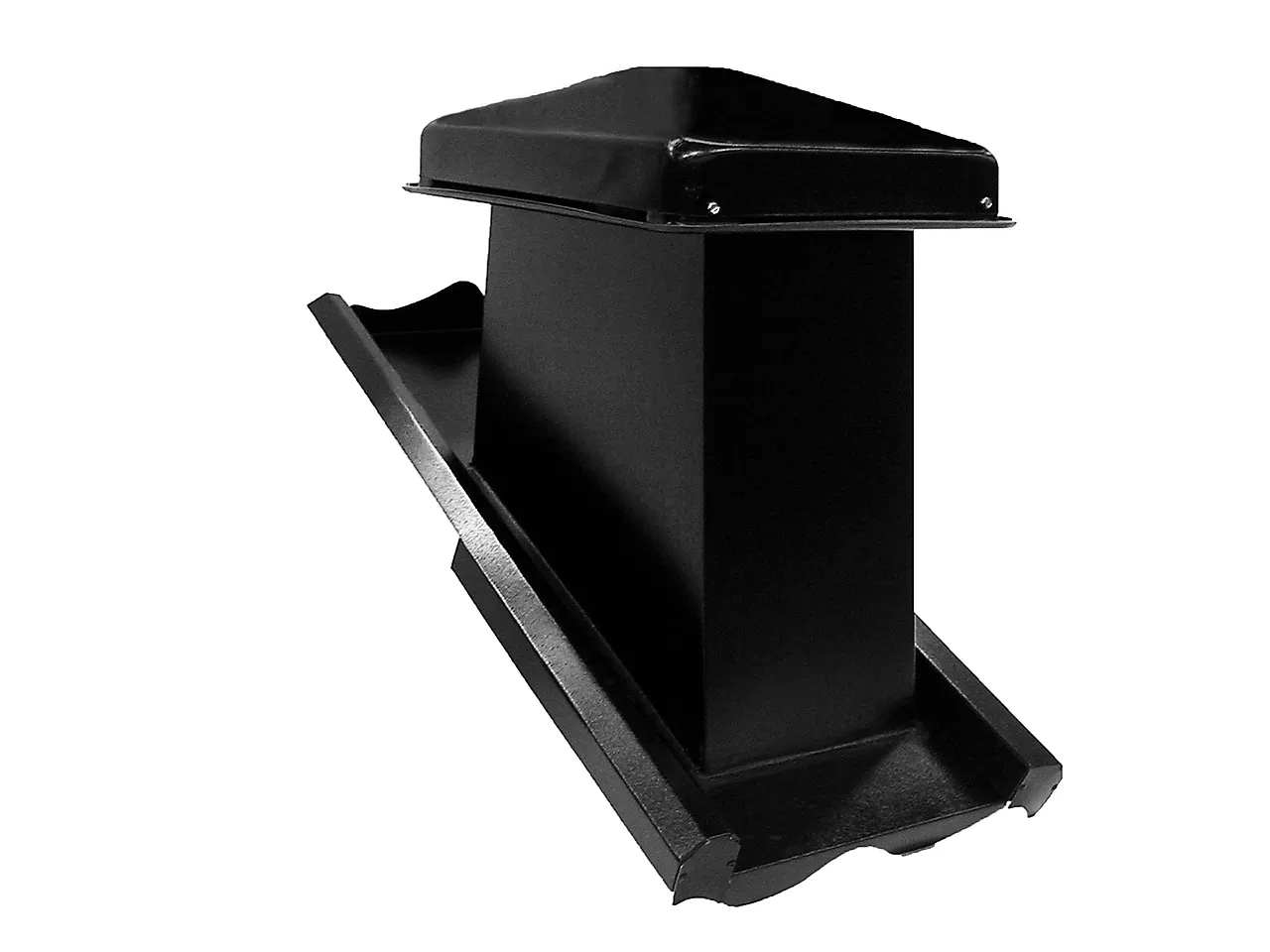 Takhatt 38-45 nat vent dk sort dobbel krom