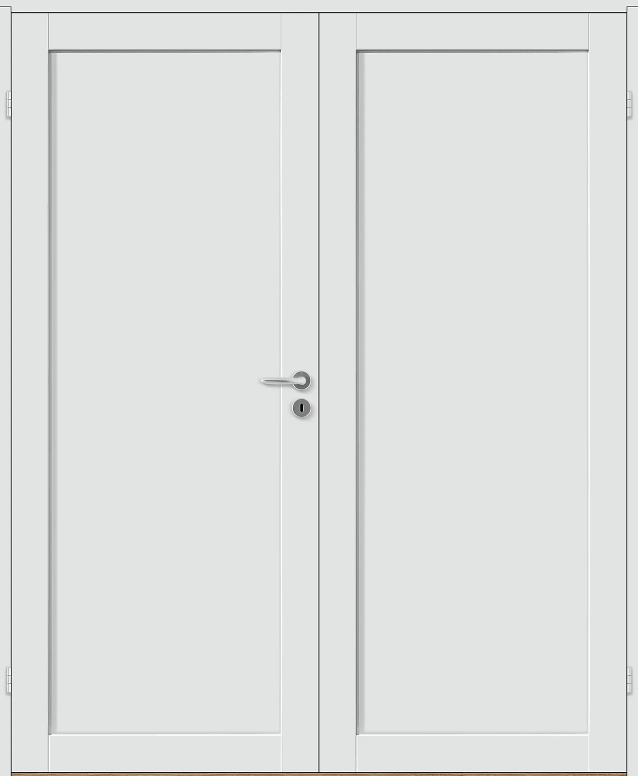 Dobbel innerdør spesial Base 1 hvit 153x210 cm Dobbel innerdør spesial Base 1 hvit 153x210 cm
