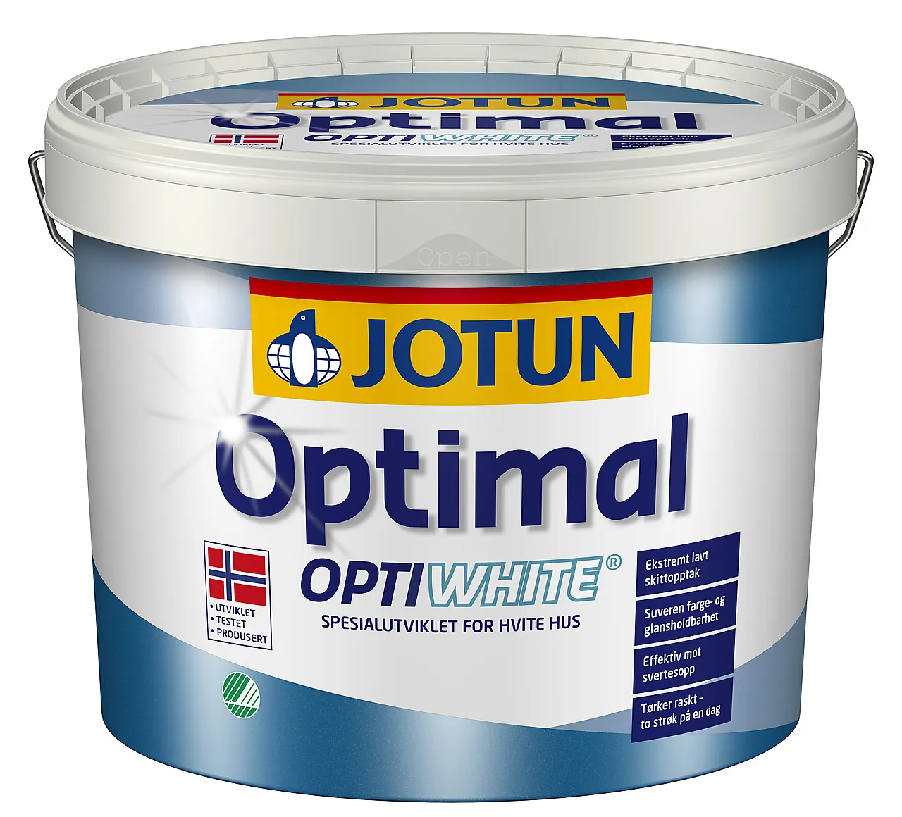 Optimal Optiwhite hvit 9 liter Optimal Optiwhite hvit 9 liter