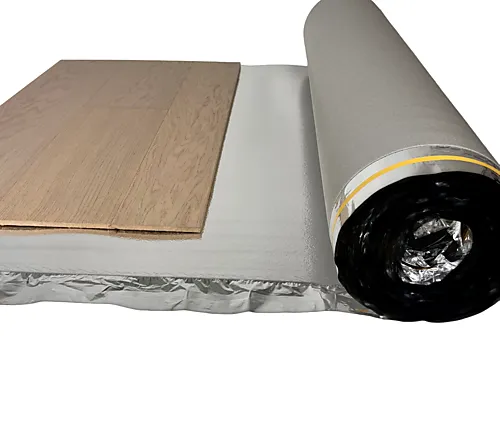 OPUS gulvunderlag grå 2 mm 15 m²