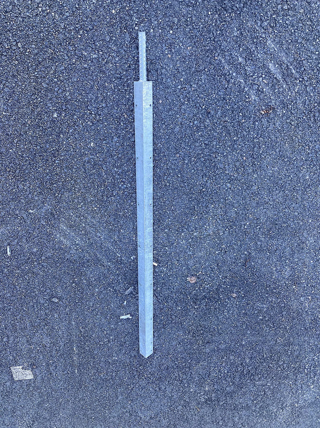 Mellomstolpe Fjell T50 L:2100Mm For Gjerde H:2000Mm T50Mm Profil null - null - 2 - Miniatyr