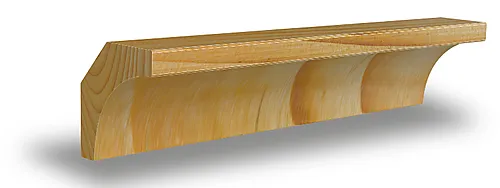 Hulkillist furu ubehandlet 21x21x2700 mm