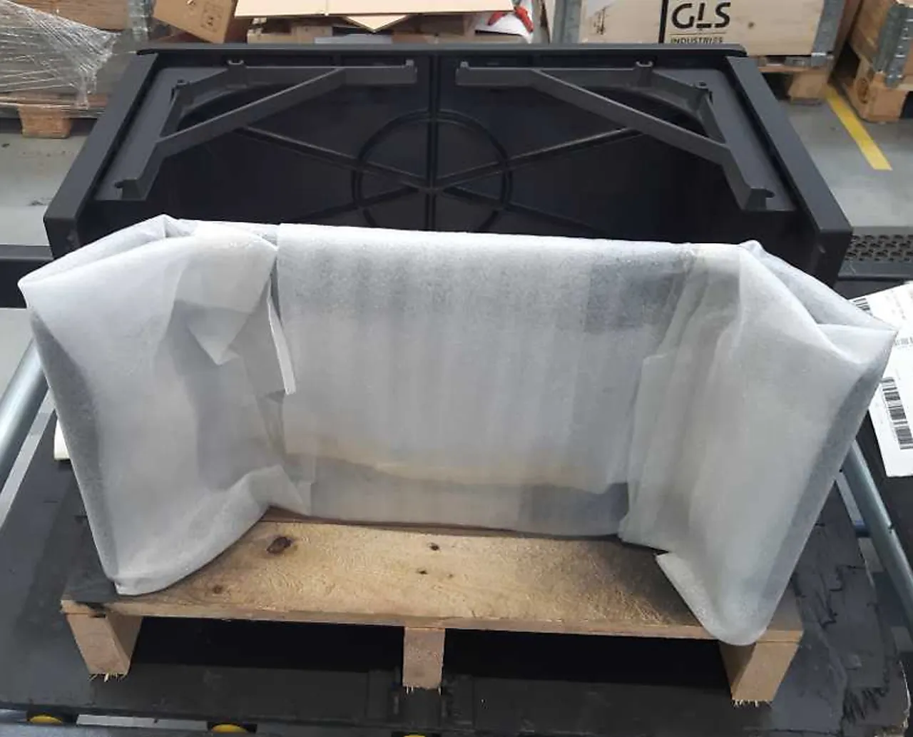 Høytopp til ovn jøtul f520 bp sort lakk